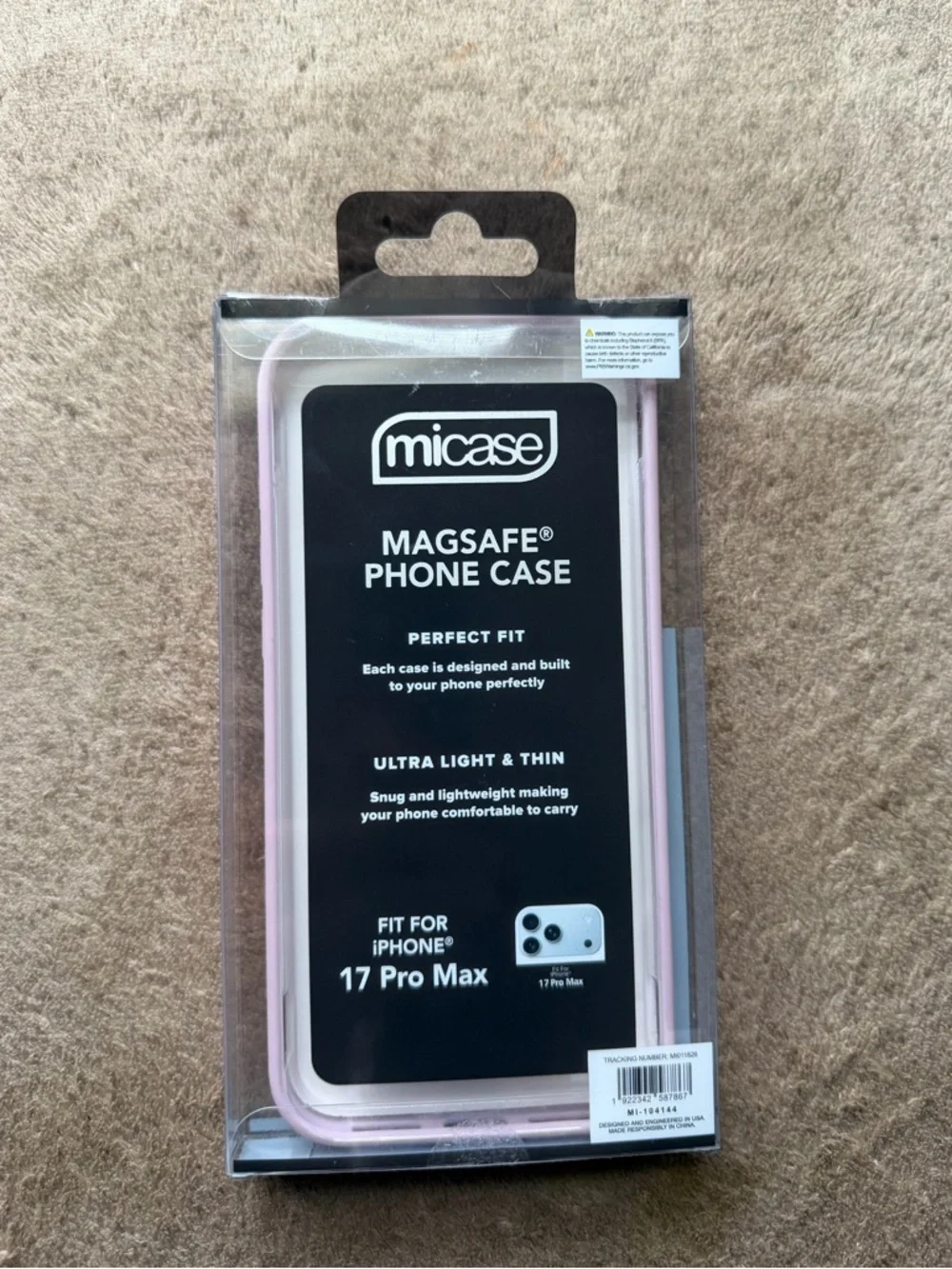 iPhone 17 pro max mag safe case